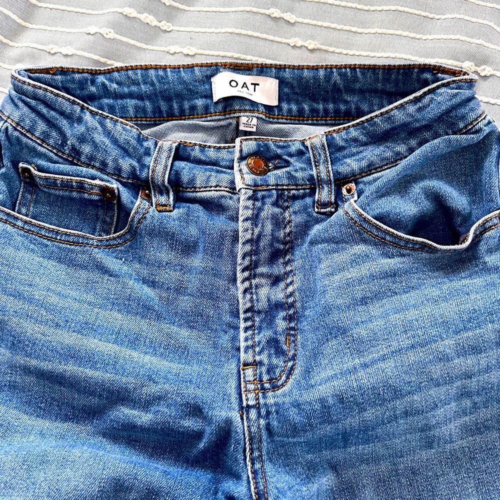OAT NEW YORK JEANS SIZE 27 LIGHTLY USED